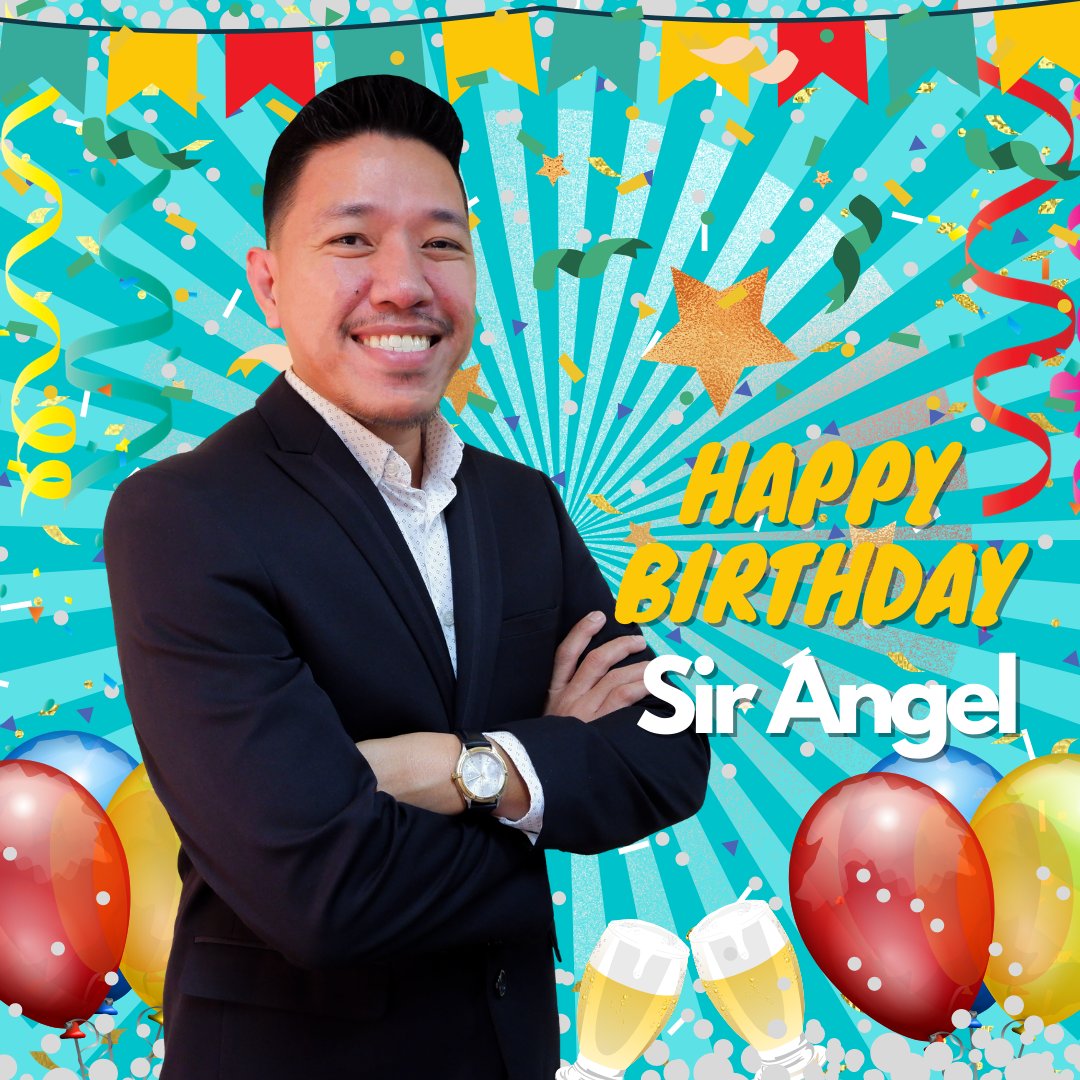 Today, we find a reason to celebrate!  We are sending our warmest greetings to with Service Delivery Manager, Mr. Angel Zulueta.

Happy Birthday, Sir Ange! 🎂

We wish you all the happiness and fulfillment in life, career, and family. More birthdays to come and to cheer! 🍻