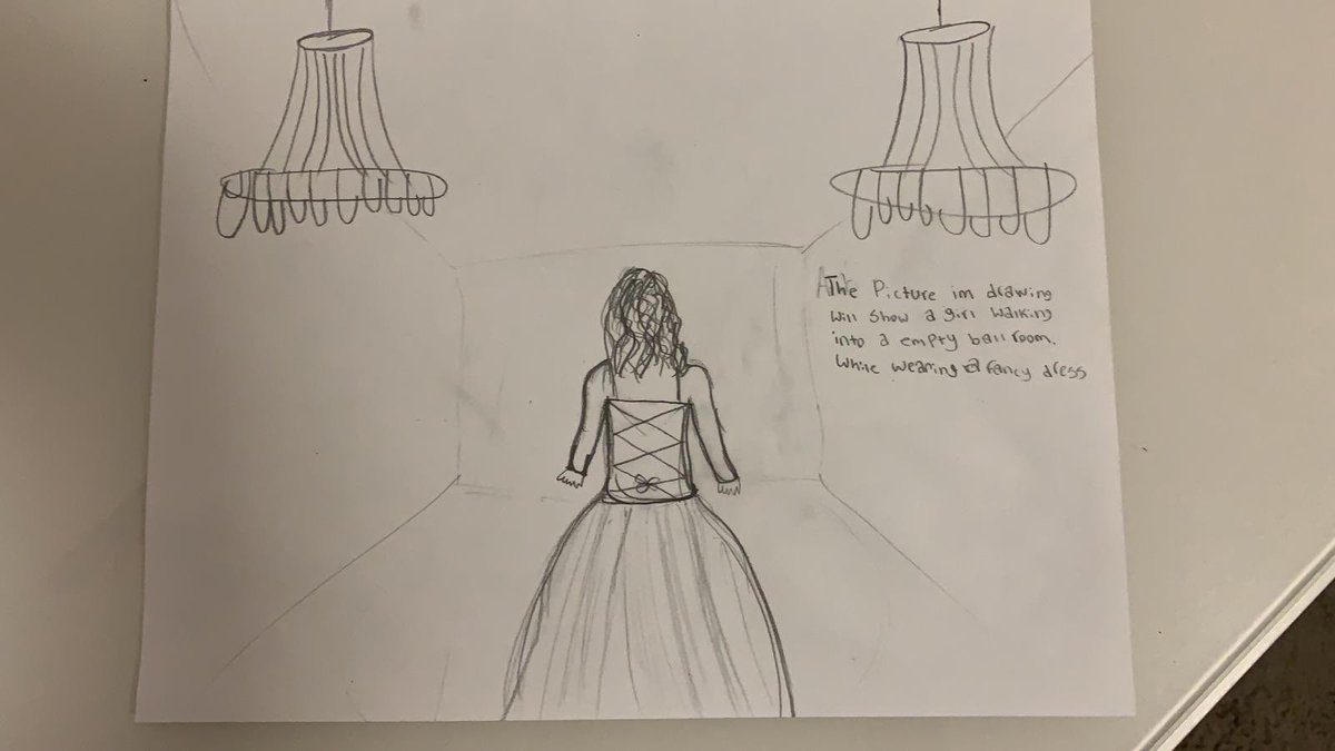 azka__batool's tweet photo. This week I taught my learner the importance of prep work when beginning a new work of art. This is her preparation for her final drawing. #LetsTeachAdults @YEPeducation https://t.co/w04c3qavFs