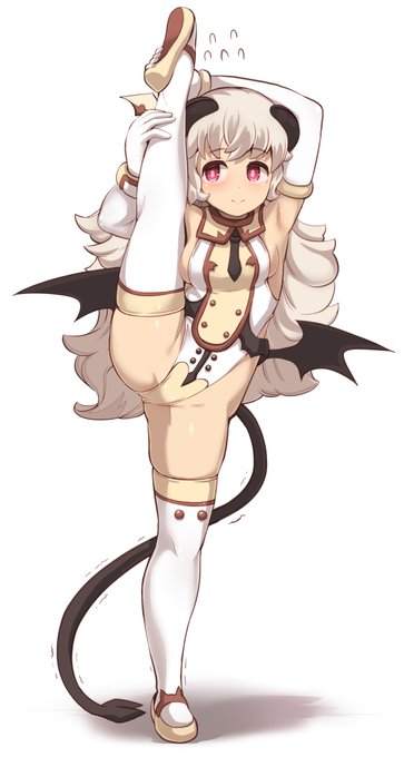 サキュバスさんが足をあげてる絵ねぇ…😈😈😈 