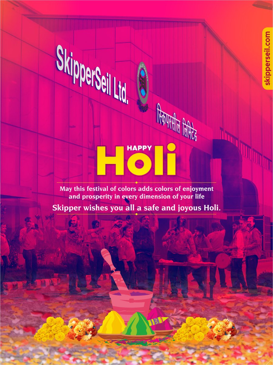 May this festivals of colors adds colors of enjoyment and prosperity in every dimension of your life. Skipper wishes you all a safe and joyous Holi.

#holi2021 #AvoidColours #HappyHoli #staysafe #SafeHoli