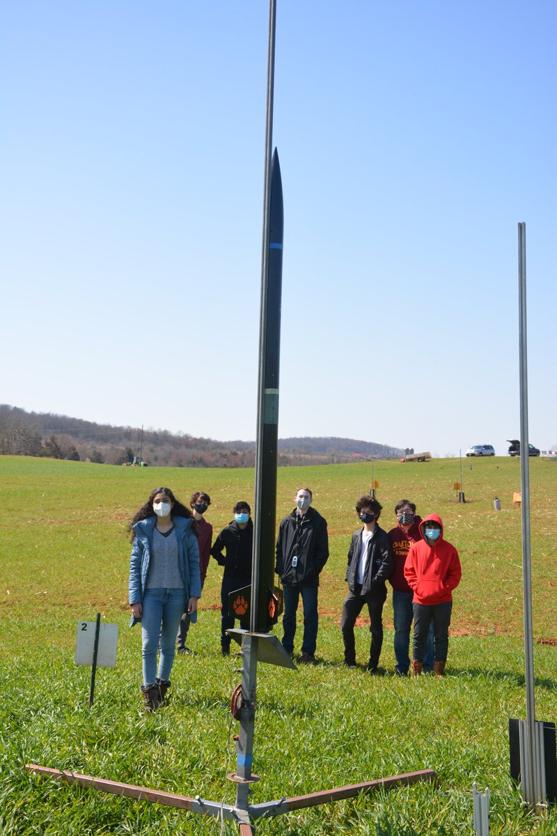 What a beautiful day to launch our rocket. We are kind of late to share our latest accomplishment (sorry about that). Anyways... If you want more content you can always visit our website. :)