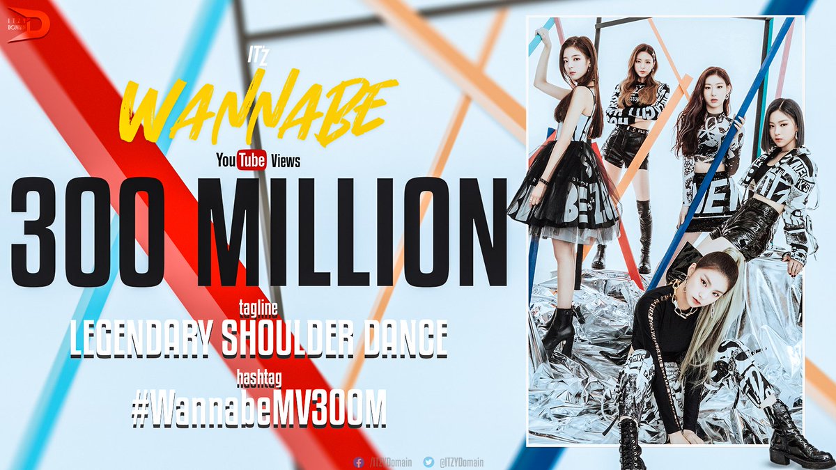 ITZYDomain's tweet photo. [HASHTAG EVENT | WANNABE 300M]

Reply in separate tweets:

ALL POSITIVE ADJECTIVES + LEGENDARY SHOULDER DANCE + ITZY 있지+  #WannabeMV300M + 
#ITZY #있지 @ ITZYofficial 

LET'S TRY TO MAKE IT TO WW TRENDS AGAIN MIDZY! WE CAN DO THIS!

🎯200 RT/QRT
🎯1K REPLIES https://t.co/0ldfVpOiwU