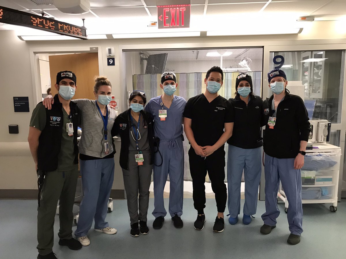 Here’s what we did today with an all EM resident dream team: multiple sedations, cardioversions, subclav, hypoxemic trach troubleshooting/bronch, a gazillion ultrasounds - <a href="/MassGeneralEM/">MGH Emergency Med</a> <a href="/EMRES_MGHBWH/">HAEMR</a> = special place ❤️