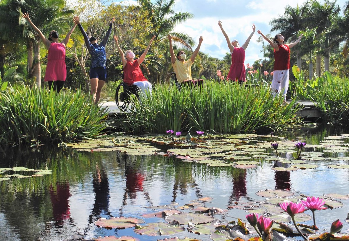 kpdance's tweet photo. A day of light, reflection and renewal at the Naples Botanical Gardens. March 21,  2021 https://t.co/uBrO8lsIjF