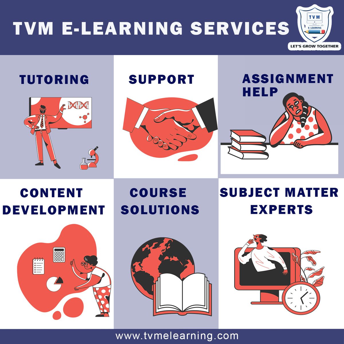 tvmelearning's tweet photo. TVM E-learning Services 
#elearninglondon #elearningplatform #elearninguk #elearningcompany #elearningforkids #elearningcourses #unitedkingdom🇬🇧❤️ #london🇬🇧 #learning #study #elearningacademy #contentdevelopment #support #assignment #assignmenthelp #course #coursesolutions https://t.co/cKFMmUrd6o
