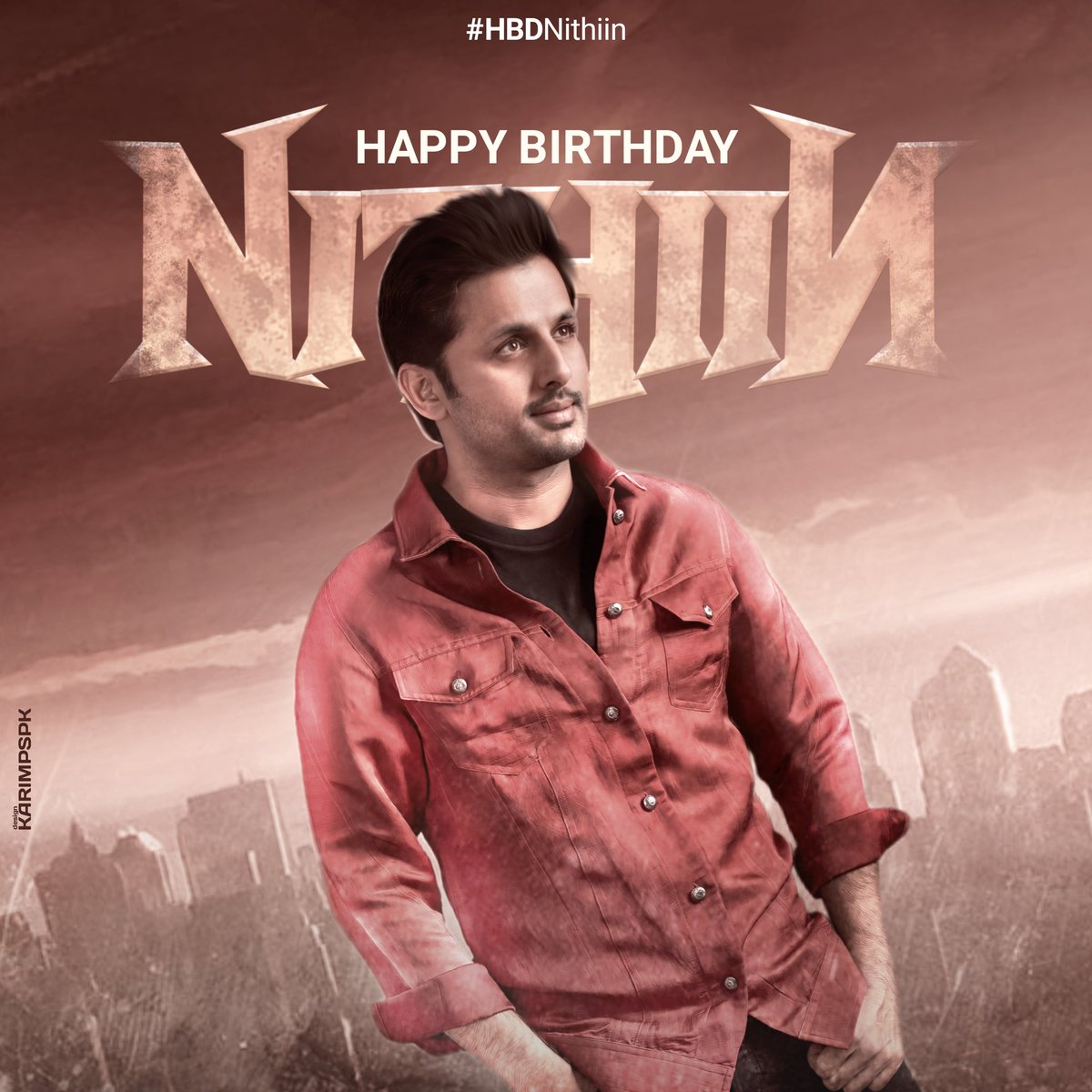 Here is the CDP For Our Cult Fan Boy @actor_nithiin 's Birthday ❤️...! 
Best wishes from @PawanKalyan
 Anna 💥
#HBDNithiin