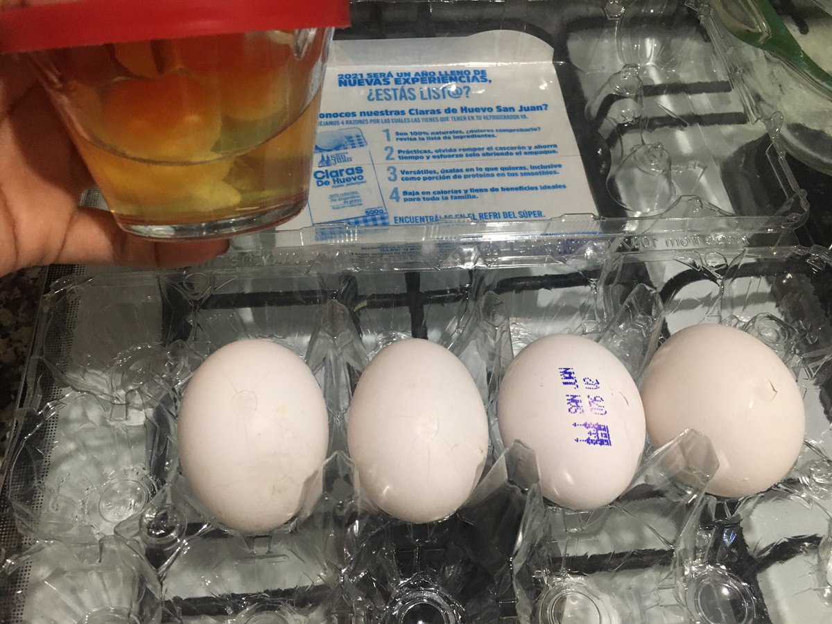 BonyMay's tweet photo. @justo_mx muy bonito el súper y todo pero 6 de los 18 huevos que compré venían rotos 🤦🏻‍♀️🤦🏻‍♀️🤦🏻‍♀️ #Fail #NoLoHagaCompa https://t.co/DKHd7ZoRiT