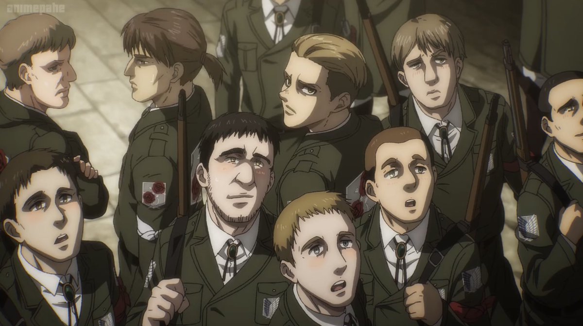 levisfootstool's tweet photo. when everyone loves pieck but piecks got her eyes on someone else ;) 

#pieckfinger #yelena #aot https://t.co/Uh1oPprtsH