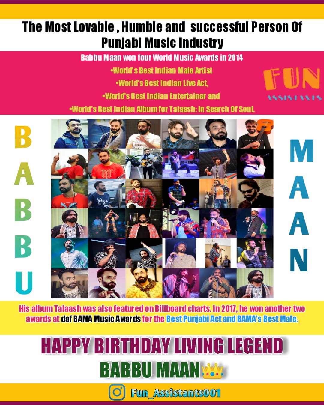 Happy birthday babbu maan  