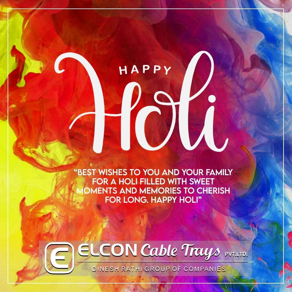 p_nivedita24's tweet photo. May your life always be filled with the colors of joy and happiness.
Happy #Holi.
#elcon #elconpune #manufacturing #cabletrays #elconcabletrays #makeinindia #electrical
@elconcabletrays https://t.co/RoQgARgTKq