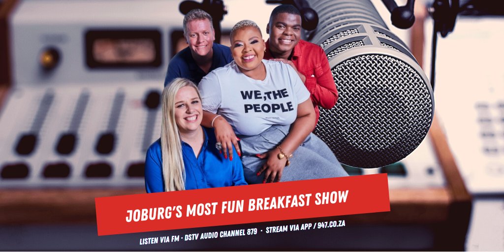 Anele and The Club on 947 tweet media