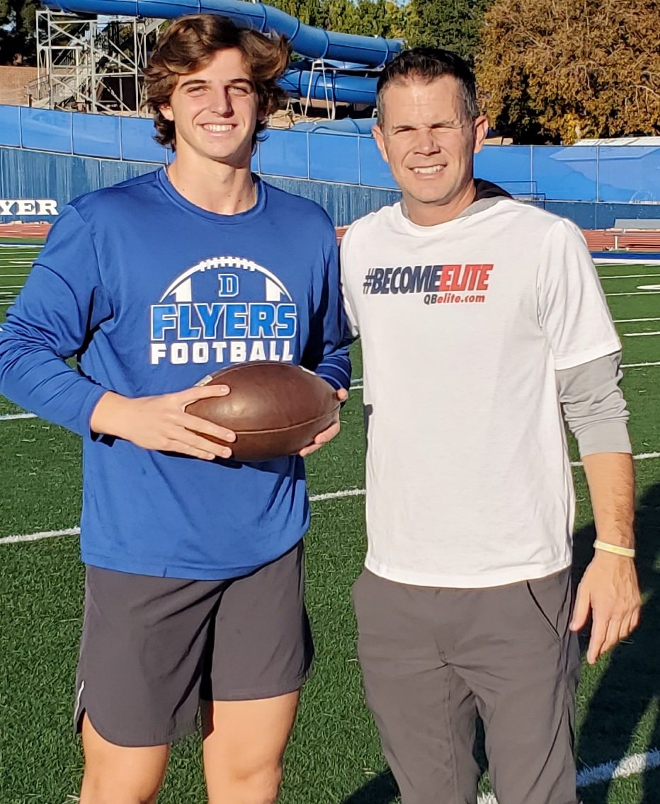 <a href="/bronsonbarben13/">Bronson Barben</a> of Dixie hs in Utah is as good as I've seen this year. Maybe the best. Watching him develop since he was 12 has been fun, but his height, &amp; athleticism has really separated him from the others. He really stood out in AZ at our clinic yesterday. #becomeELITE