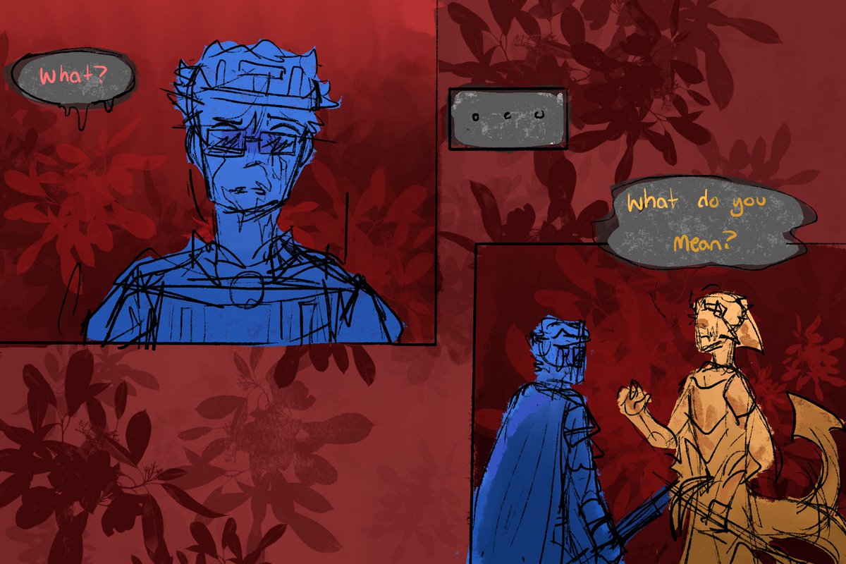 MercurieMercury's tweet photo. !! COME GET YOUR FOOD #eternaltwt 

It’s so messy jhsjjf i hope you can actually read it- 
#eretfanart #erettwt #foolishfanart #foolishtwt https://t.co/ZcbQYohfrb