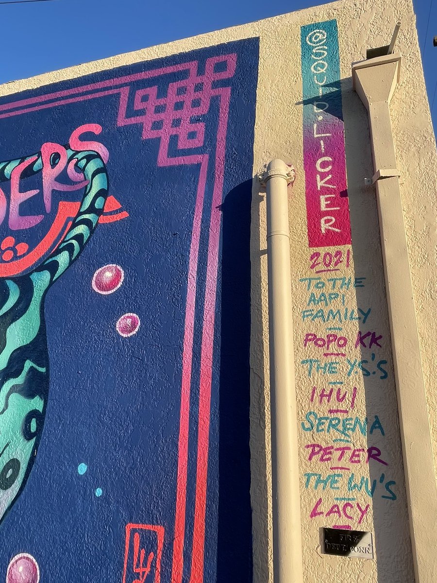 charlieputh's tweet photo. This beautiful mural was unveiled today in Chinatown, LA at 1700 Naud St. I stand in solidarity with my Asian friends and fans regarding the blatant Asian hate crimes that have become too common lately. #ProtectAsianLives Thank you @tystiklorius for showing me this. https://t.co/gsVIIkyveC