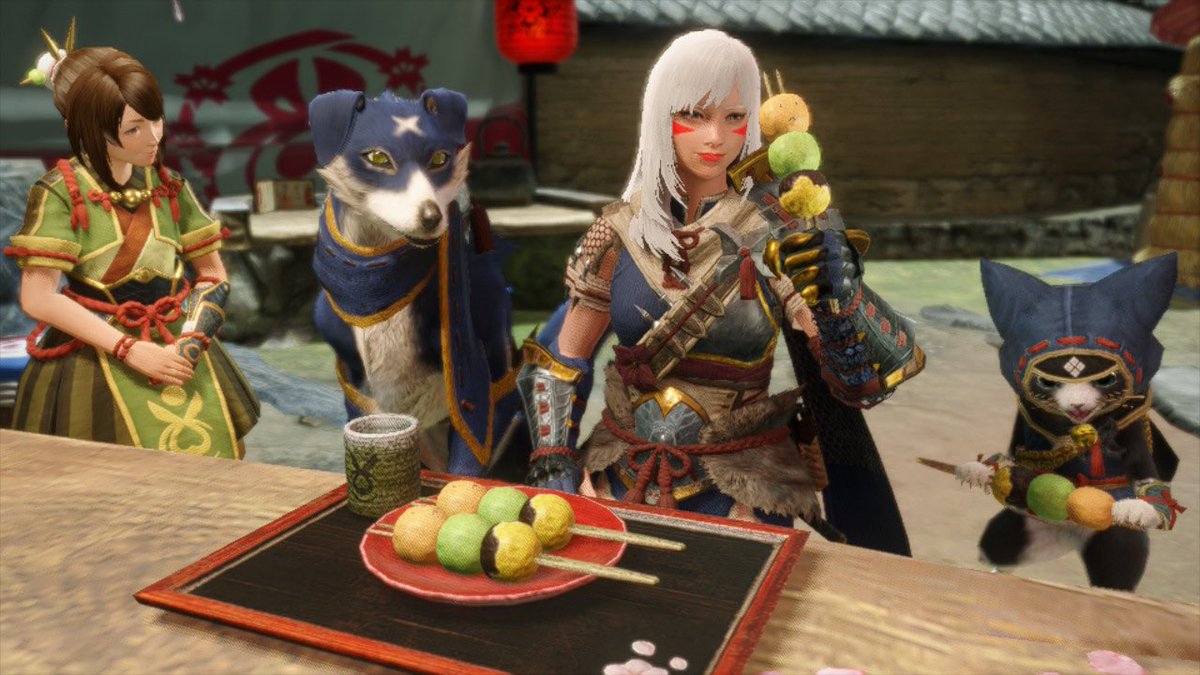 Soupsaki's tweet photo. This game is so adorable! #MonsterHunter https://t.co/SairYE3QLt