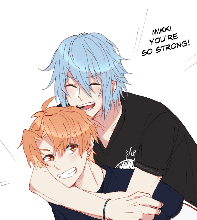「[Tamaki birthday countdown]
day 3 🧡
みっき」|あめのイラスト