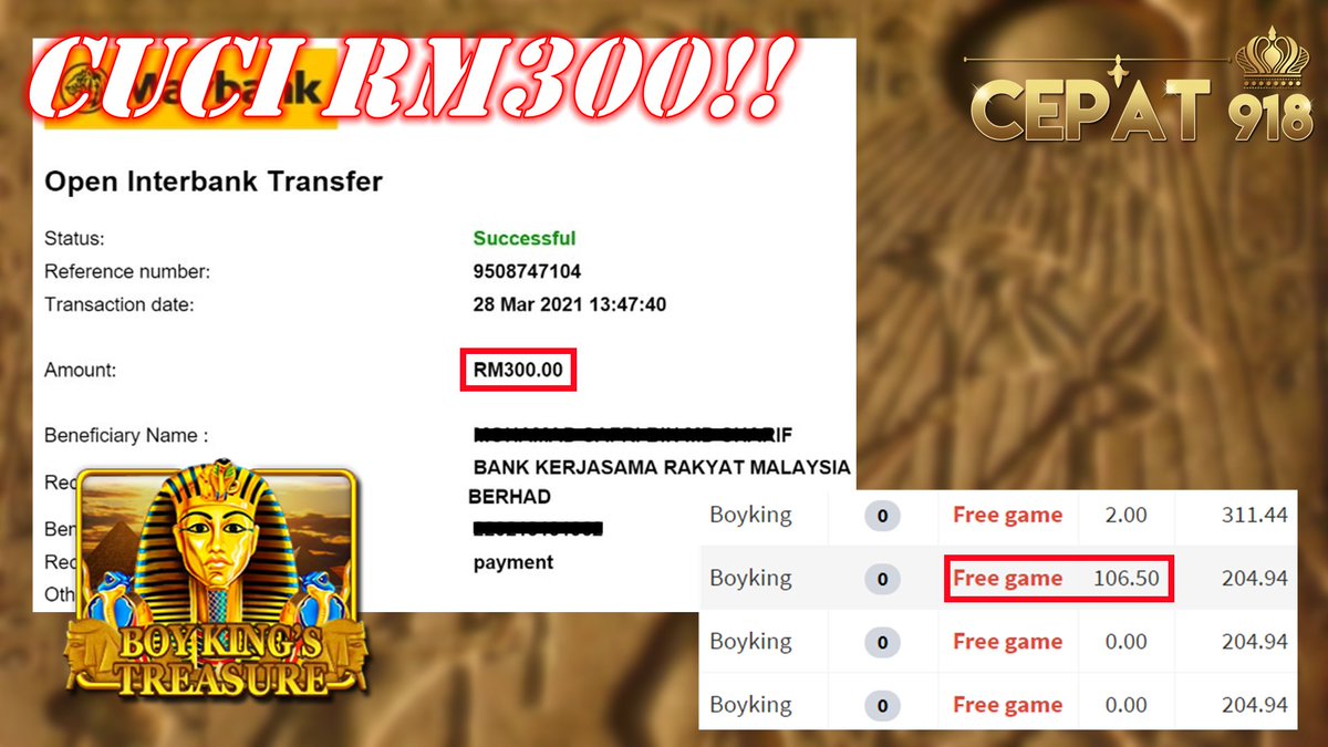 cepat918's tweet photo. Yang Belum Join CEPAT918.. Jom..! Segera Register ID 
Min Topup RM20 Sahaja.
Min Cuci RM50!

https://t.co/HGIRUSjksB https://t.co/Wra75rVIIa