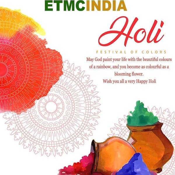 May God paint the canvas of your life with the most beautiful colours. May he sprinkle peace, luck, success and joy at every step! Wish you all a Very Happy Holi #Holi #Holi2021 #HoliHai #holifestival #holifestivalofcolours #holifestival2021
