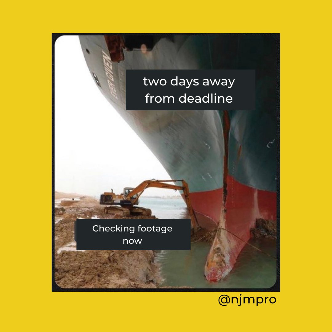 beingnjm's tweet photo. Well, we had to Suez something!

#Suez #suezmemes https://t.co/uOSJDaLQK2