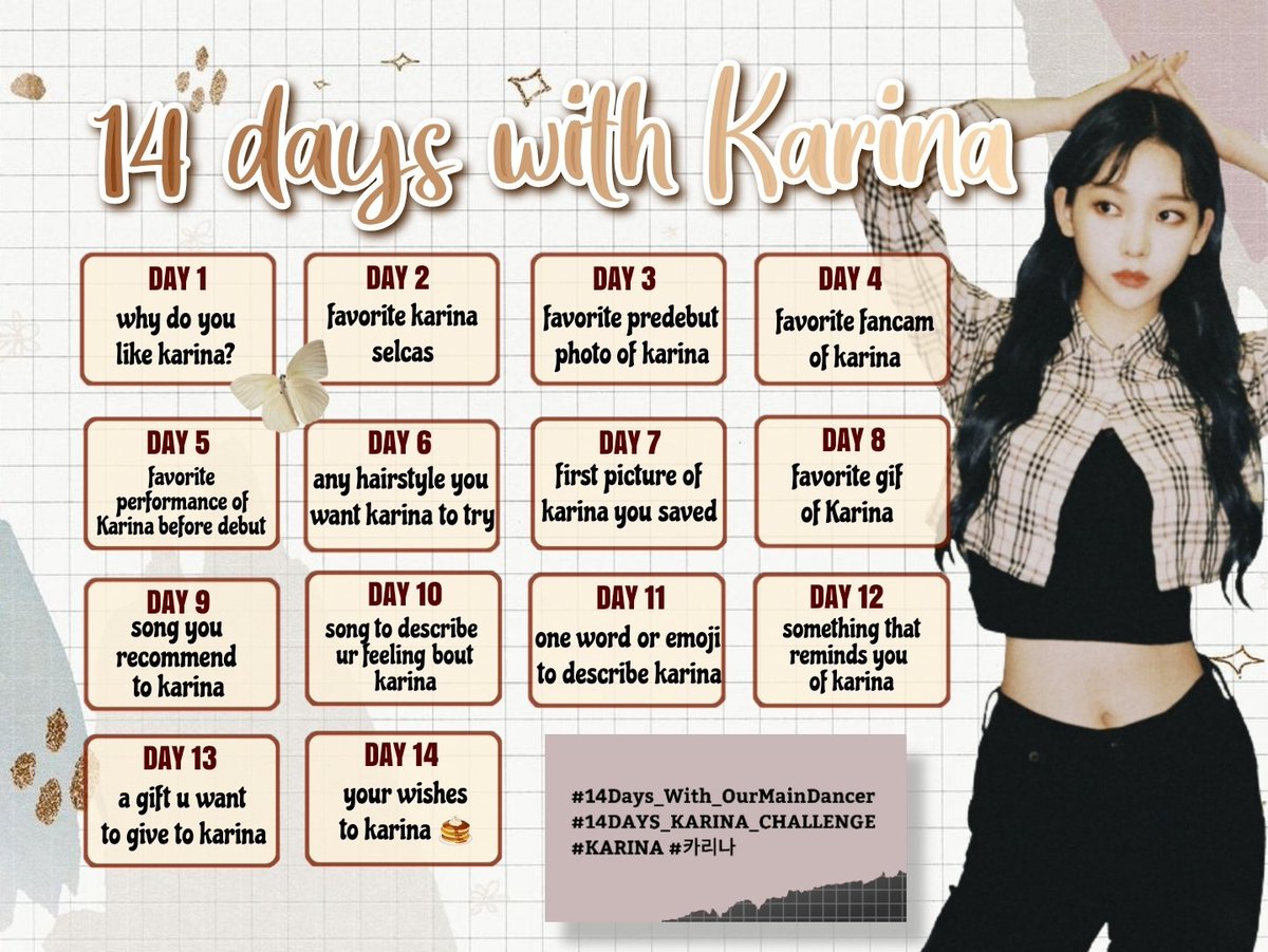 wintercrushsell's tweet photo. ✎ 14 days with Karina`
︶︶︶︶︶︶︶︶︶༉‧₊˚.

˚ · • . ° .

✧ ˚ 　· 　　 .

┊ ┊

˚ ༘♡ ⋆｡˚ ꕥ

#14Days_With_OurMainDancer
#14DAYS_KARINA_CHALLENGE
#KARINA #카리나 @aespa_official https://t.co/FhmrUZ1A9L