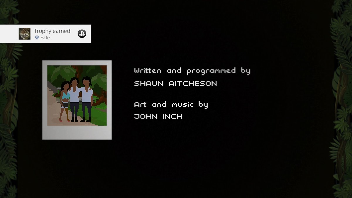GamerGuyKevin's tweet photo. #SumatraFateOfYandi A point and click puzzle based adventure and a game I will easily forget about...in about a week or so. Old skool. The usual.
#PlatinumTrophies #PlatinumTrophy #MyPlatinumJourney #PlatinumJourney #PJKC #MyGameReview https://t.co/pskrG4mhgU