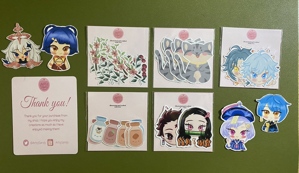 aereone's tweet photo. Got these awesome stickers from @ArtsySandy @SanduhrArt 

They will be perfect on my journal 😊 Looking forward to more of your artwork!

For those interested you can buy these at her shopee store https://t.co/J0iwTHHa1u

#artph #supportlocalbusiness #shopee https://t.co/vklAhLiVOv