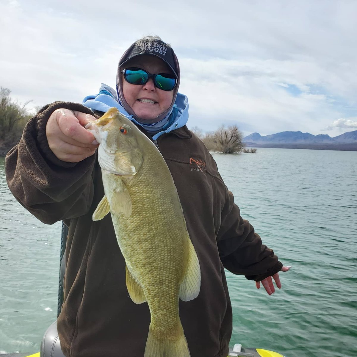 Had a great time fishing with my wife Dee at Mohave lake last week. First time I have been able to take her out in a long time.