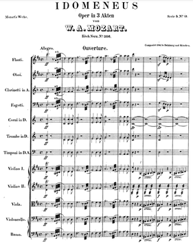 MozartCircle's tweet photo. 18-MOZART IDOMENEO: EACH RECORDING OF IDOMENEO... A NEW CHOICE
Due to difficult status of original score of #Idomeneo by #Mozart (due to #Mozart himself), each modern recording is new version of opera with stress on certain characters/parts than others: here #CDavis edition! https://t.co/SDfF9lYzNf