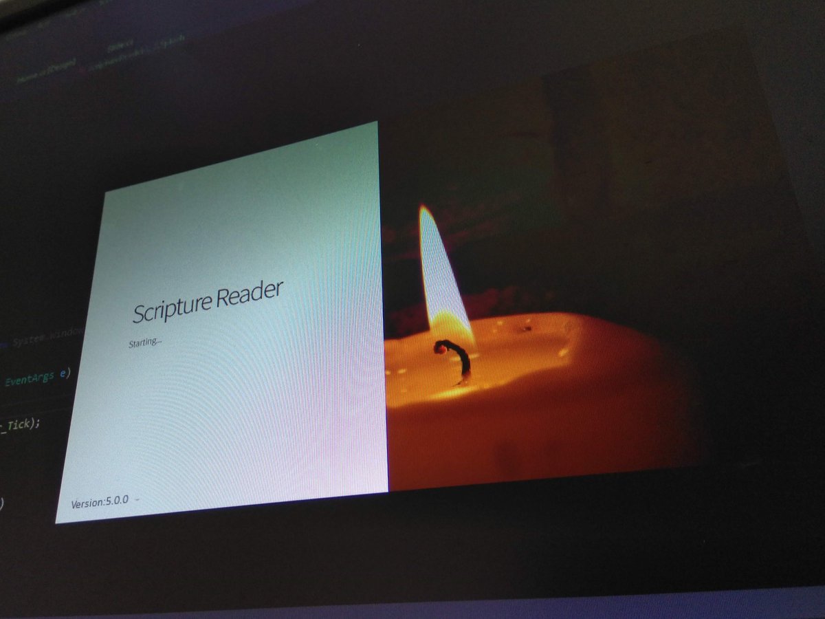 Coming soon... Scripture Reader 5
Can't say too much yet, but some massive changes from v4