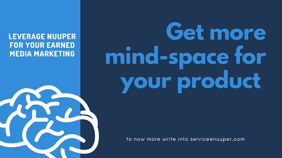 Nuuper1's tweet photo. We can help you spread the word across about your product. Write into us https://t.co/yH36XqQEqO

#nuuper #earnedmedia #brandbuilding #advertising #promotion https://t.co/BH0WifiK5Y