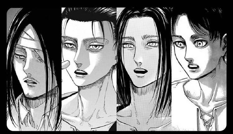 a reminder that every version of eren yeager is in love with mikasa ackerman 😀