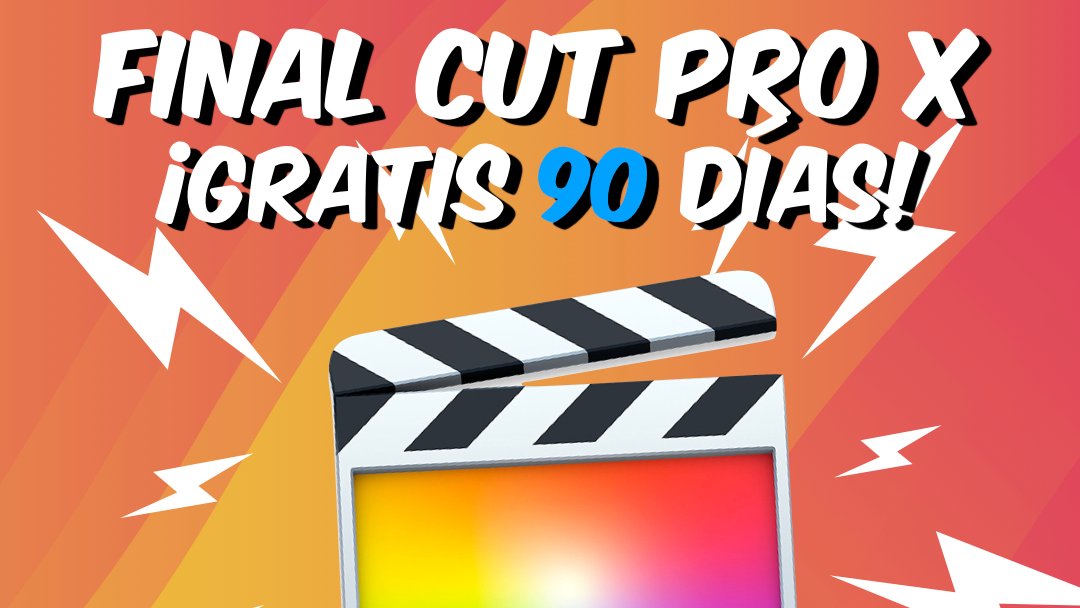 🚨 Atención 🚨 La oferta está de vuelta!

Prueba gratis Final Cut Pro X durante 9️⃣0️⃣ días! 👉🏽 apple.com/es/final-cut-p… 👈🏽

El software de edición más profesional e intuitivo. No dejes de pasar la oportunidad 

#goldenmacedu #AppleEduChat <a href="/AppleEDU/">Apple Education</a>  <a href="/ADE_spain/">comunidadADE</a>