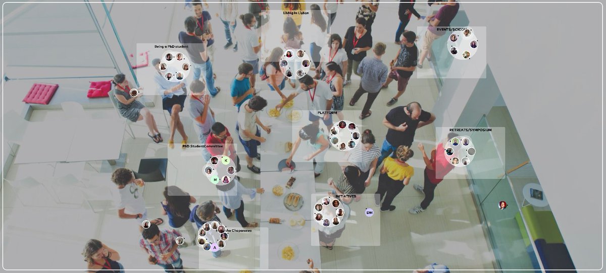 Neuro_CF's tweet photo. After 1 nanosymposium, 186 interviews and 28 lab presentations for #INPDP 2021, @Neuro_CF got together to meet the candidates via #Wonder platform. Looking forward to meeting them IRL @ChampalimaudF soon!! https://t.co/Cf0NDXlnGy