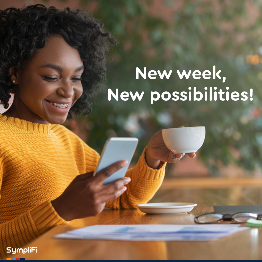 Symplifing's tweet photo. It’s a brand new week with new opportunities for you and your business.

Start the week with confidence and know that you’ve got things under control. 😎☕ https://t.co/Cv7bFPpz3y