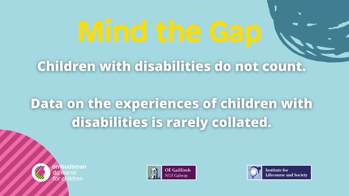 OCO_ireland's tweet image. Read our report, Mind The Gap: Research on barriers to the realisation of rights of children with disabilities in Ireland, here: oco.ie/app/uploads/20… 

#MindTheGap