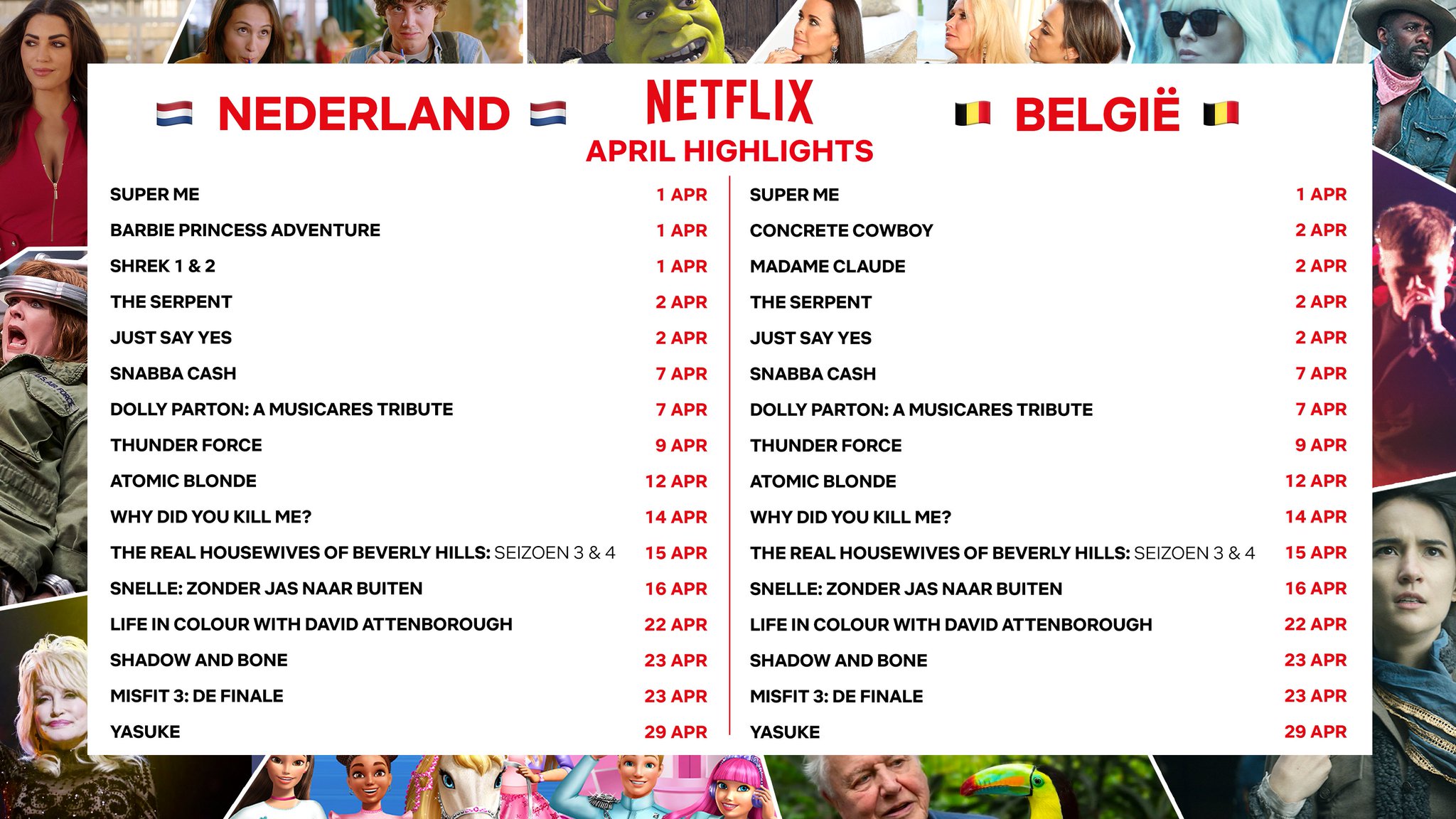 Netflix Nl On Twitter Dit Is Geen 1 April Grap Ik Herhaal Dit Is Geen 1 April Grap