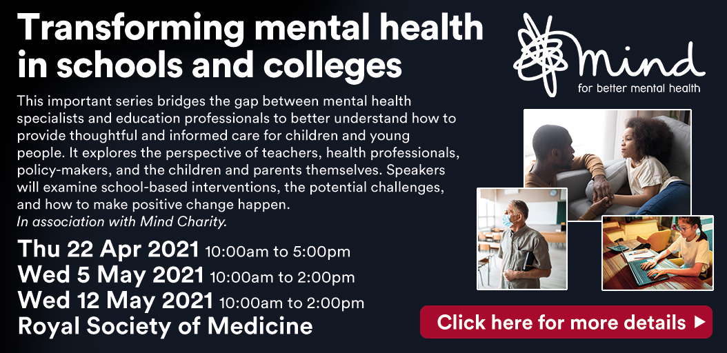 topic_group's tweet photo. Join Professor @Cathy_Creswell &amp; other excellent speakers for the @RoySocMed free webinar series on the impact of COVID-19 on the mental health of children, young people &amp; school staff.

This webinar series is held in association with @MindCharity  

👉https://t.co/JA4JCVs2Lc https://t.co/VAGLvcetrA