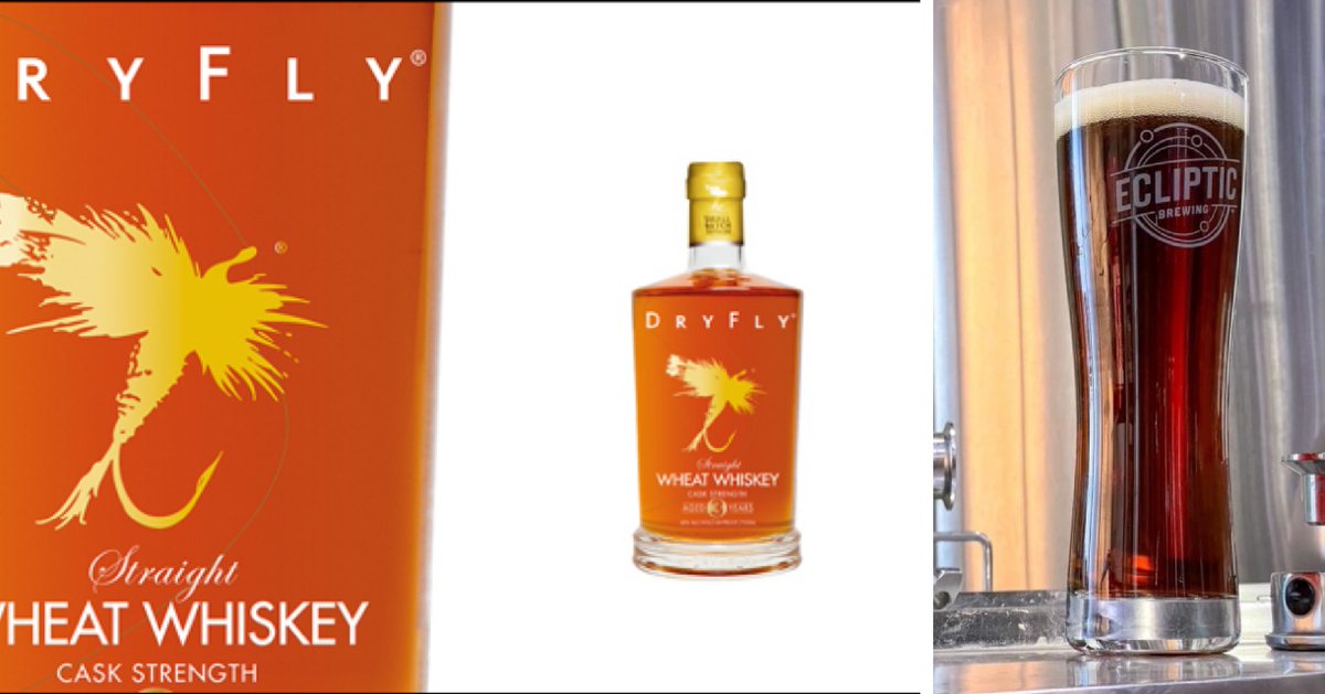 NewSchoolBeer's tweet photo. .@EclipticBrewing partners with @dryflydistiller on two barrel-aged Scotch Ales https://t.co/msIT5qe5KH #barrelagedbeer #caskaged #pdxbeer #scotchale https://t.co/jkcBvrk82X