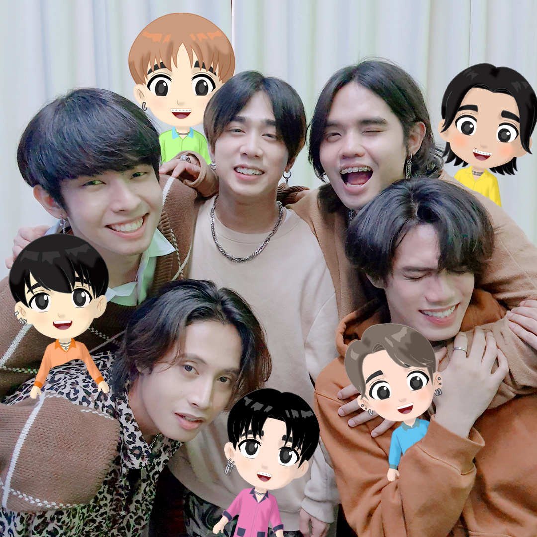 SB19Official's tweet photo. Have you seen the #SB19 mini version? 🤩 What do you guys think of our chibis? We and the mini SB19 have something coming up on TikTok. Be sure to stay tuned and maybe..."meet with you soon virtually?" #GalaxyA12 #TeamGalaxy #Samsung @SamsungPH https://t.co/xm77J3ETN9