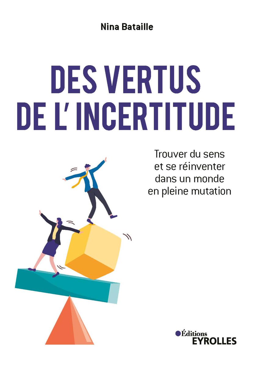 Eyrolles's tweet photo. À l'occasion de la parution de son livre "Des Vertus de l’Incertitude", @NinaBataille vous donne rdv demain à 19h! Elle partagera avec vous les clés pour s'adapter en contexte d'#incertitude.

Plus d'infos et inscriptions : 
https://t.co/uMqGCIwpCh

#coaching #agilite #softskills https://t.co/0RZ0gEnqHo