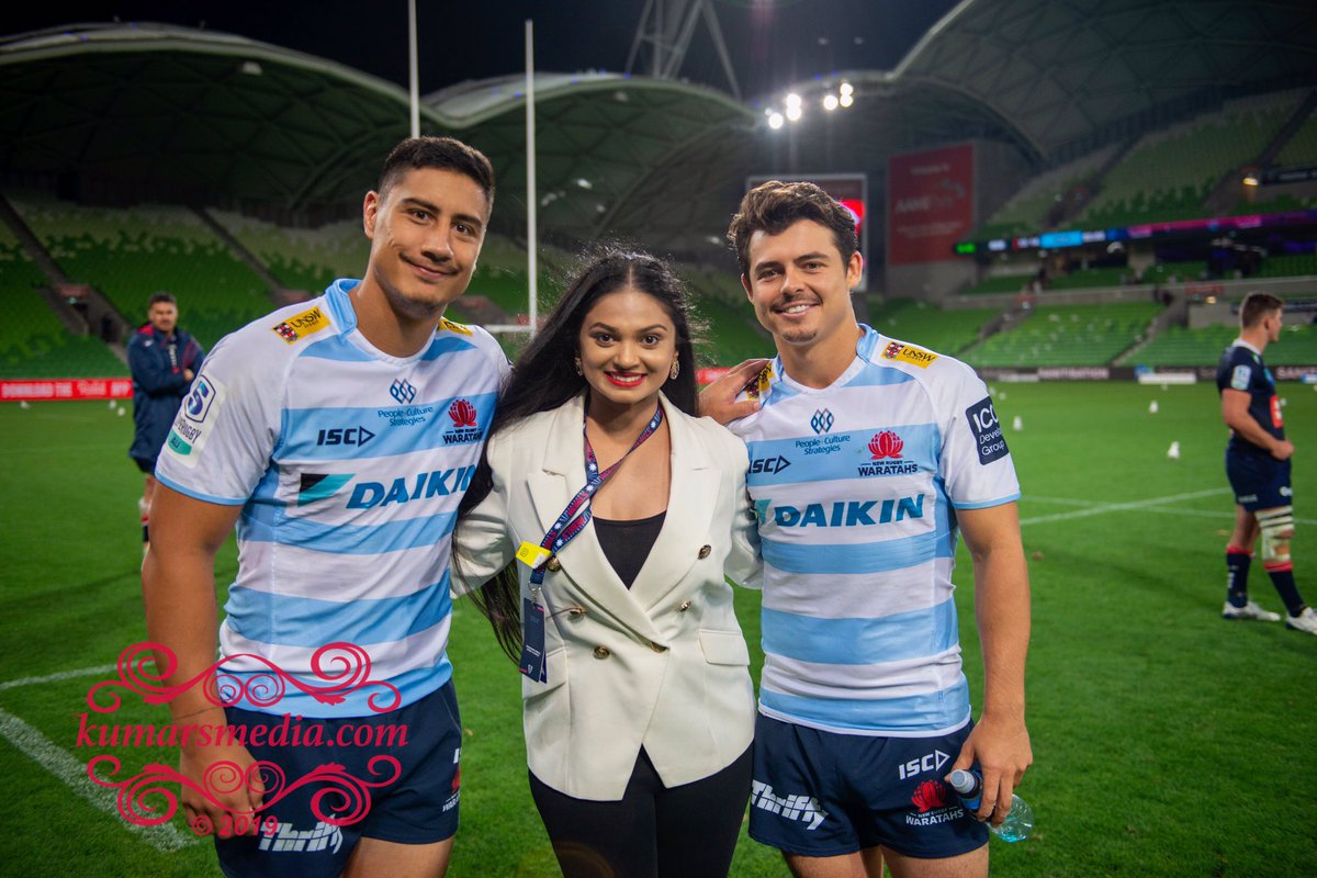 taniya_jay's tweet photo. With two of em boys ⛹🏻‍♂️⛹🏼‍♂️🏉 @NSWWaratahs @ the Game on the 19th March 2021 #Rugby #RugbyPlayer #SPORTS #NSW https://t.co/u0NPoLEstz