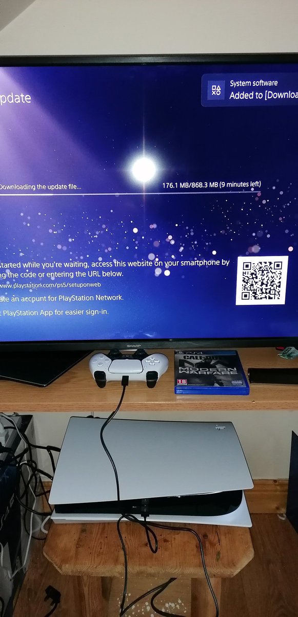 AdamHarte12's tweet photo. Thank you to @ps5_ireland for all your help, I finally picked up one! You are a legend! And to anyone who hasn't gotten one, stick around, you will definitely get one soon! https://t.co/9Wu1aMw3XV