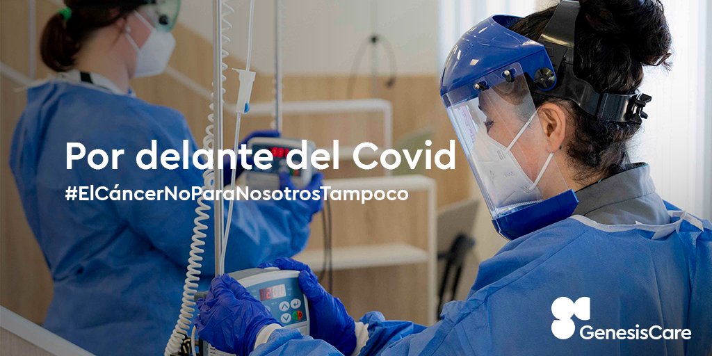 GenesisCareES's tweet photo. Llevamos un año de pandemia y podemos decir muy alto que no hemos parado. Nuestros protocolos de seguridad han sido avalados internacionalmente y nos han servido para que nuestros pacientes puedan continuar con su tratamiento con la mayor seguridad posible https://t.co/1dimyM0JVW https://t.co/L81uj7cW0l