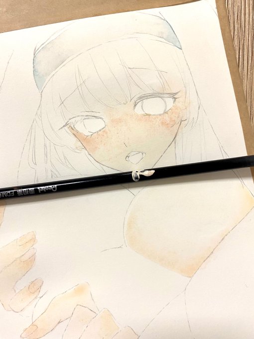 エチエチイラスト描いてる いえ〜い 