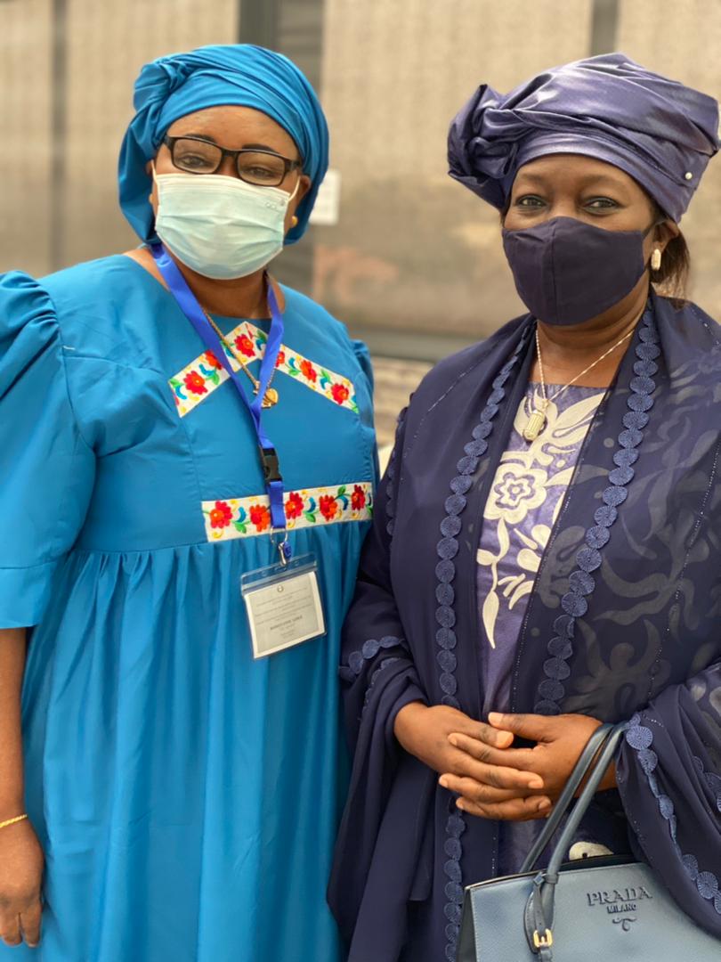 LoweMayor's tweet photo. I'm privileged to meet Dr. Hadiza S. Balarade (Deputy Governor) &amp; HE Madam Finda Koroma, Vice President Ecowas at the Consultation Meeting of Decentralized Stakeholders on the ECOWAS Vision 2050 in Abuja, Nigeria. @ecowas_cedeao @UNDP_TheGambia @gpmayors @UCLGAfrica @UN_Women https://t.co/XU5IEPnJor