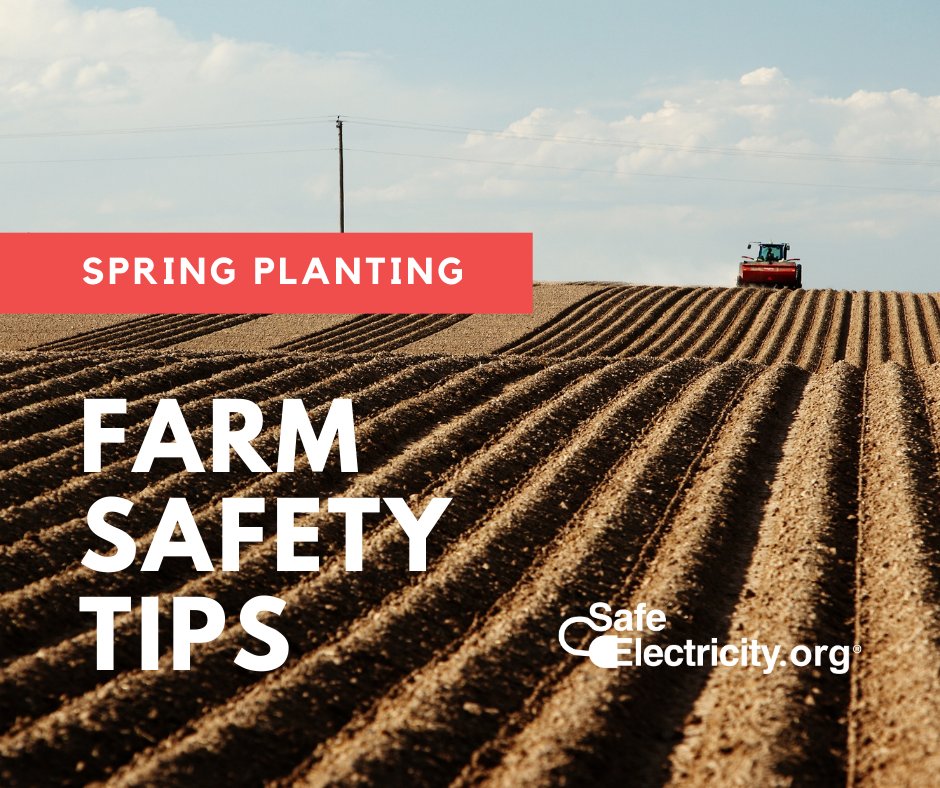 Always look up and out for power lines before folding and unfolding and always use a spotter: 

safeelectricity.org/public-educati… 

#farmsafety #springplanting