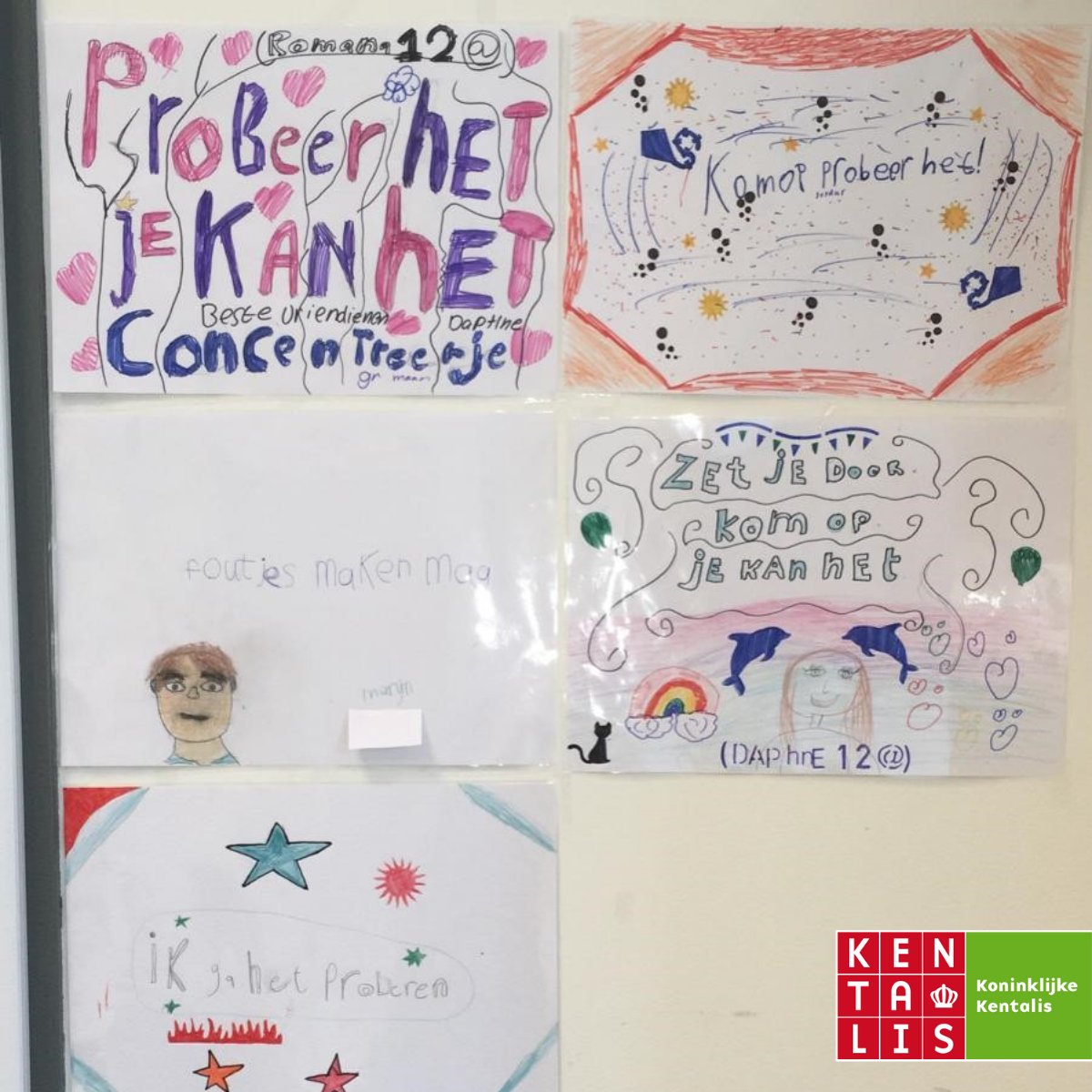 kentalis's tweet photo. Kinderen van de intensieve #groepsbehandeling in #Zoetermeer hebben een #emotiethermometer gemaakt om goed aan te kunnen geven als de spanning oploopt. Ook hebben zij helpende gedachten gevisualiseerd die de kinderen kunnen helpen als het even moeilijk is! #tips https://t.co/OJFznlrWWK