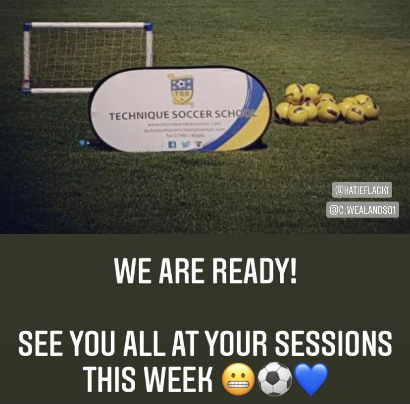 We return today and we are so ready! Let’s go! FOOTBALL RETURNS! See you all at your sessions this week! #tss #technique #soccer #school #ashford #sport #football #lets #go #coaching