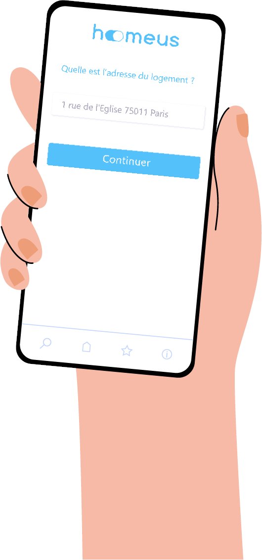 Chez homeus, nous avons fait le choix de rendre notre service accessible à toutes et tous.
Grâce à homeus, vous bénéficiez chaque année d'un remboursement équivalent à 25% de votre cotisation d'assurance habitation.
A bientôt chez homeus !