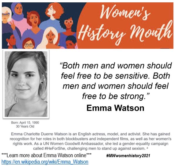 #MWwomenhistory2021
